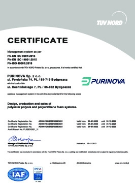 Management System Certificate ISO
